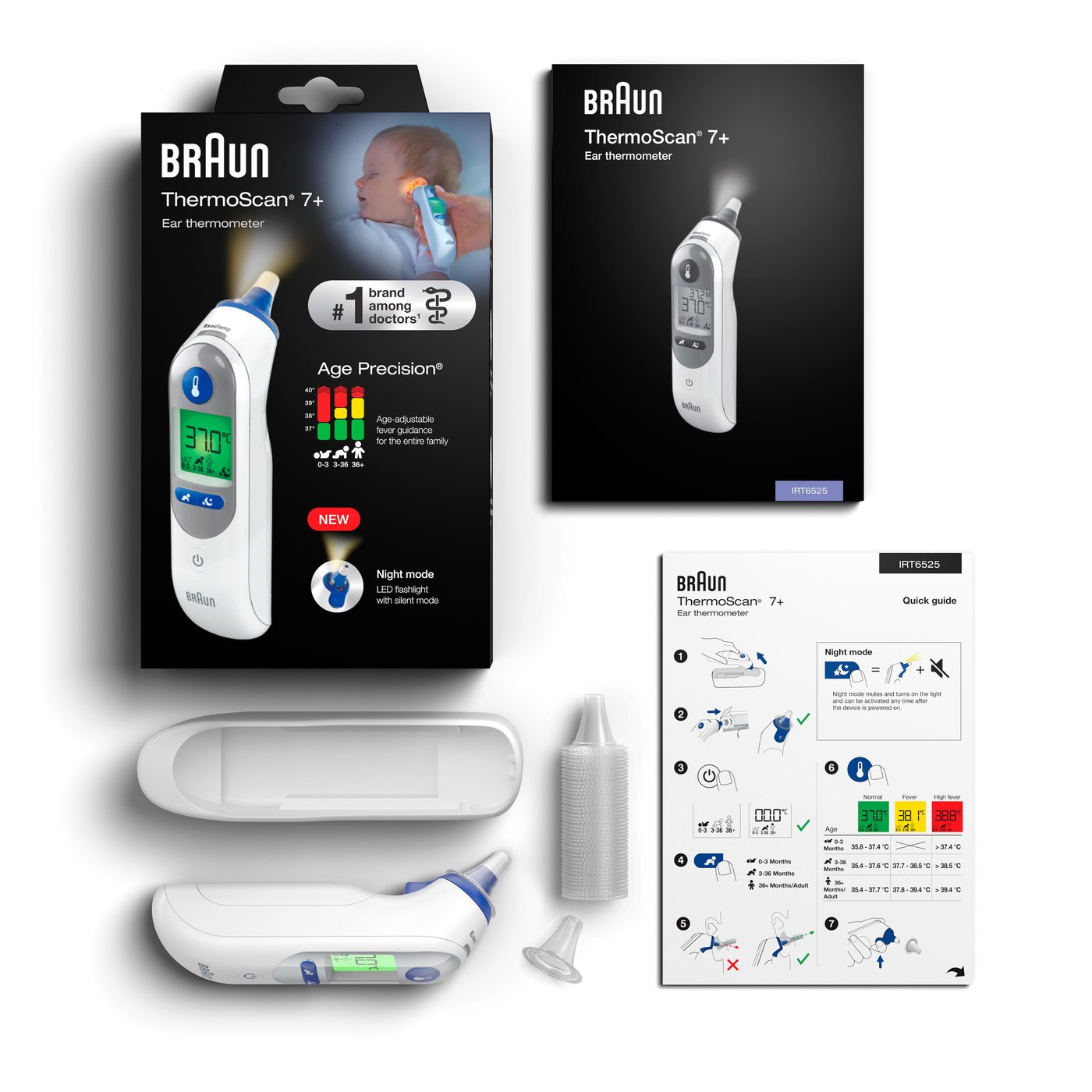 Braun Thermoscan 7+ Øretermometer