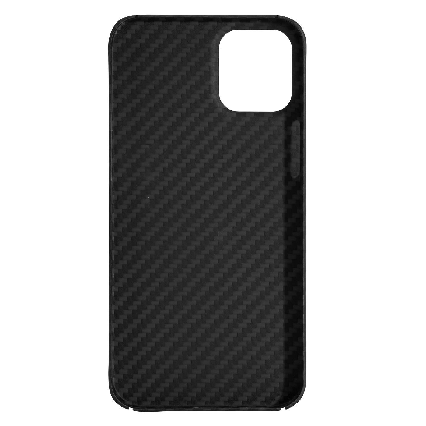 Linocell Premium Kevlar Robust deksel for iPhone 12 Mini Svart