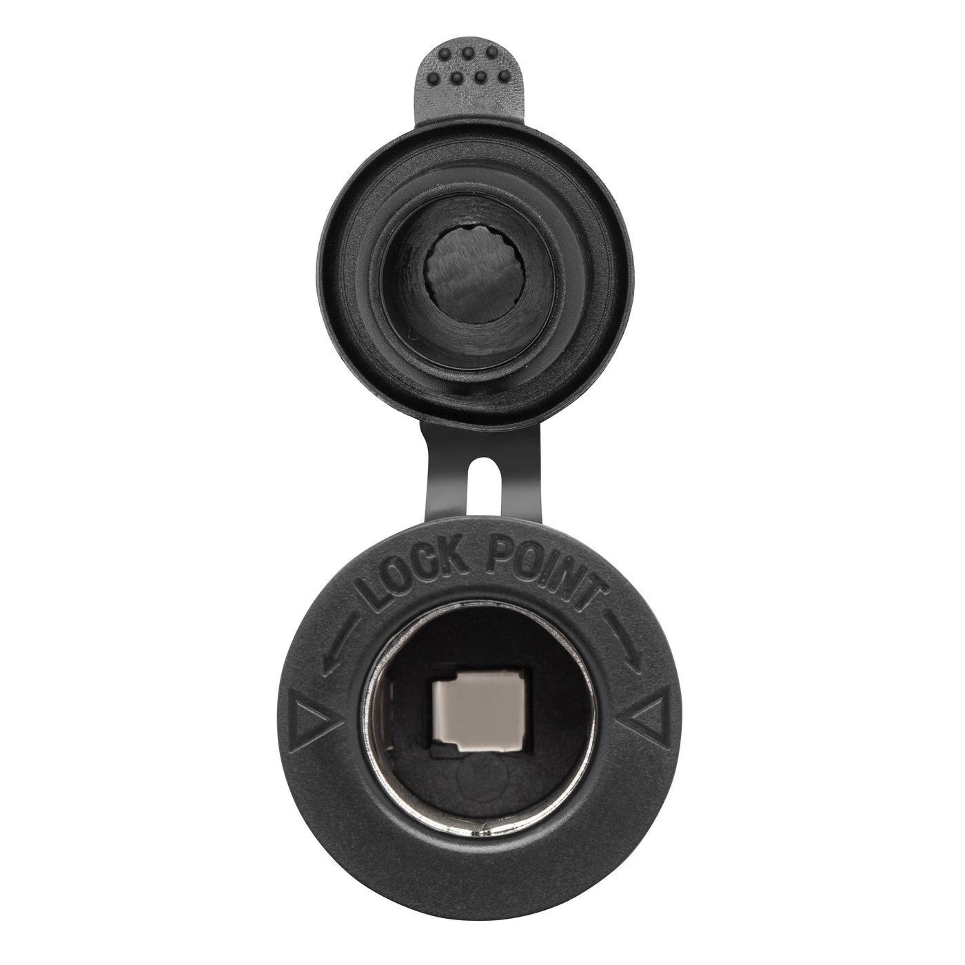 Luxorparts 12 V-uttag för panelmontage