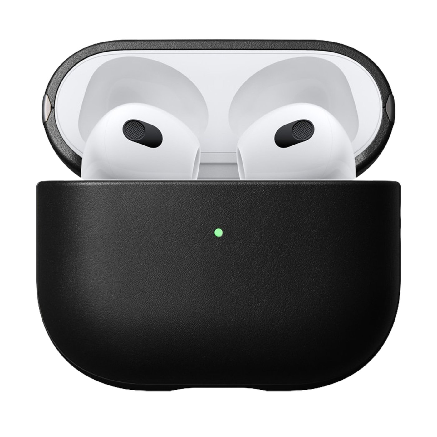 Nomad Modern Leather Case för AirPods Series 3 (2021) Svart