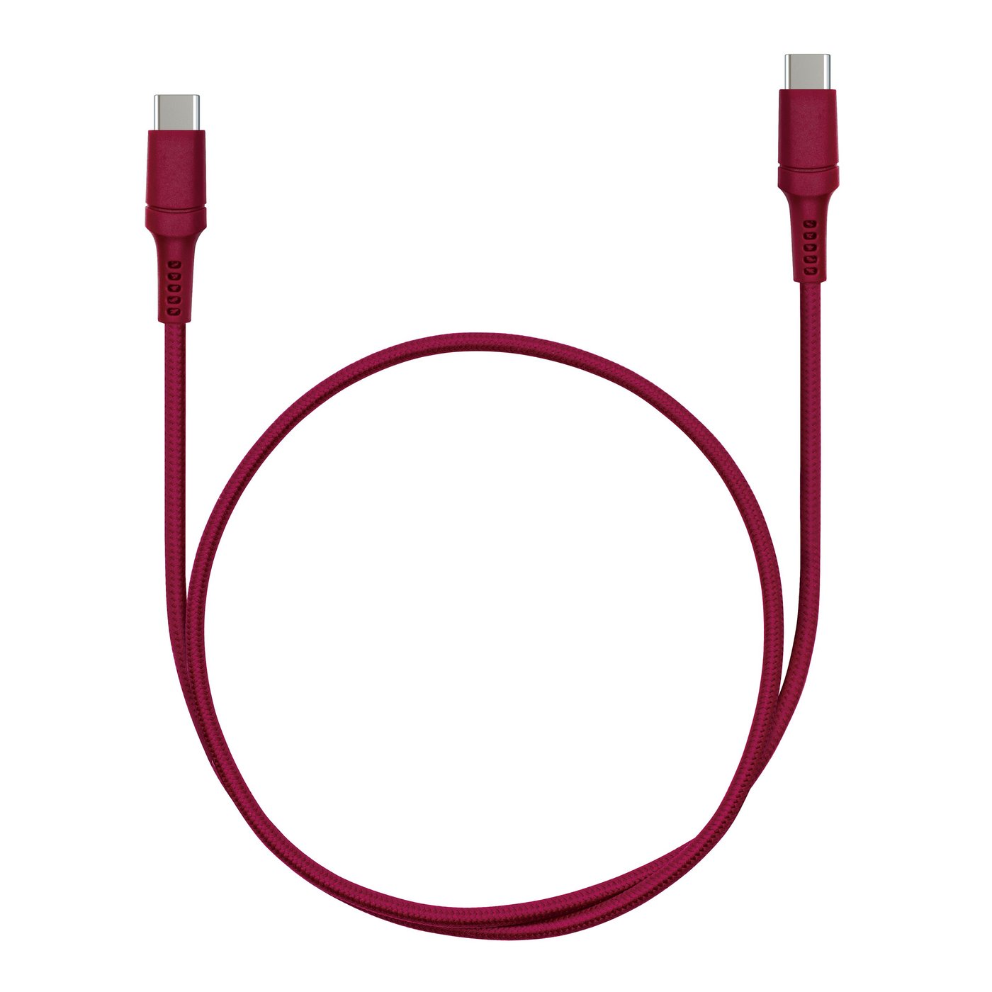 USB-C till USB-C 0,5 m Röd