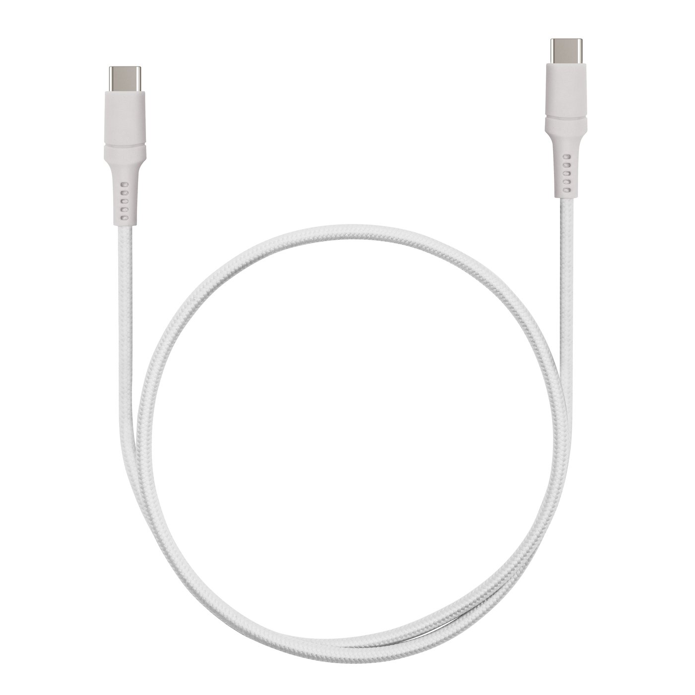 USB-C till USB-C 0,5 m Grå