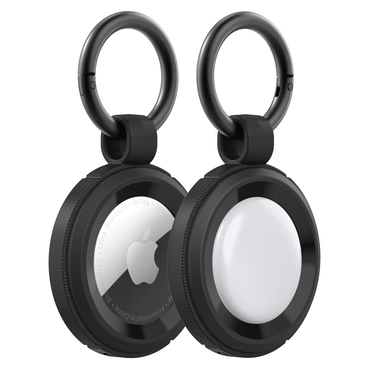 Otterbox AirTag Rugged Case nyckelring Svart