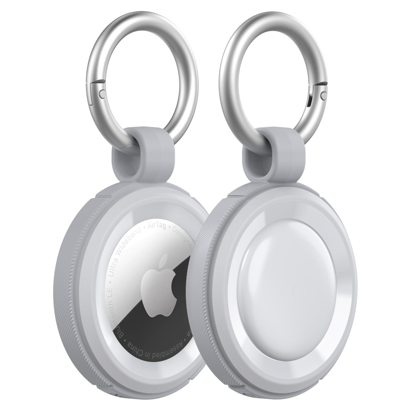 Otterbox AirTag Rugged Case nyckelring Vit