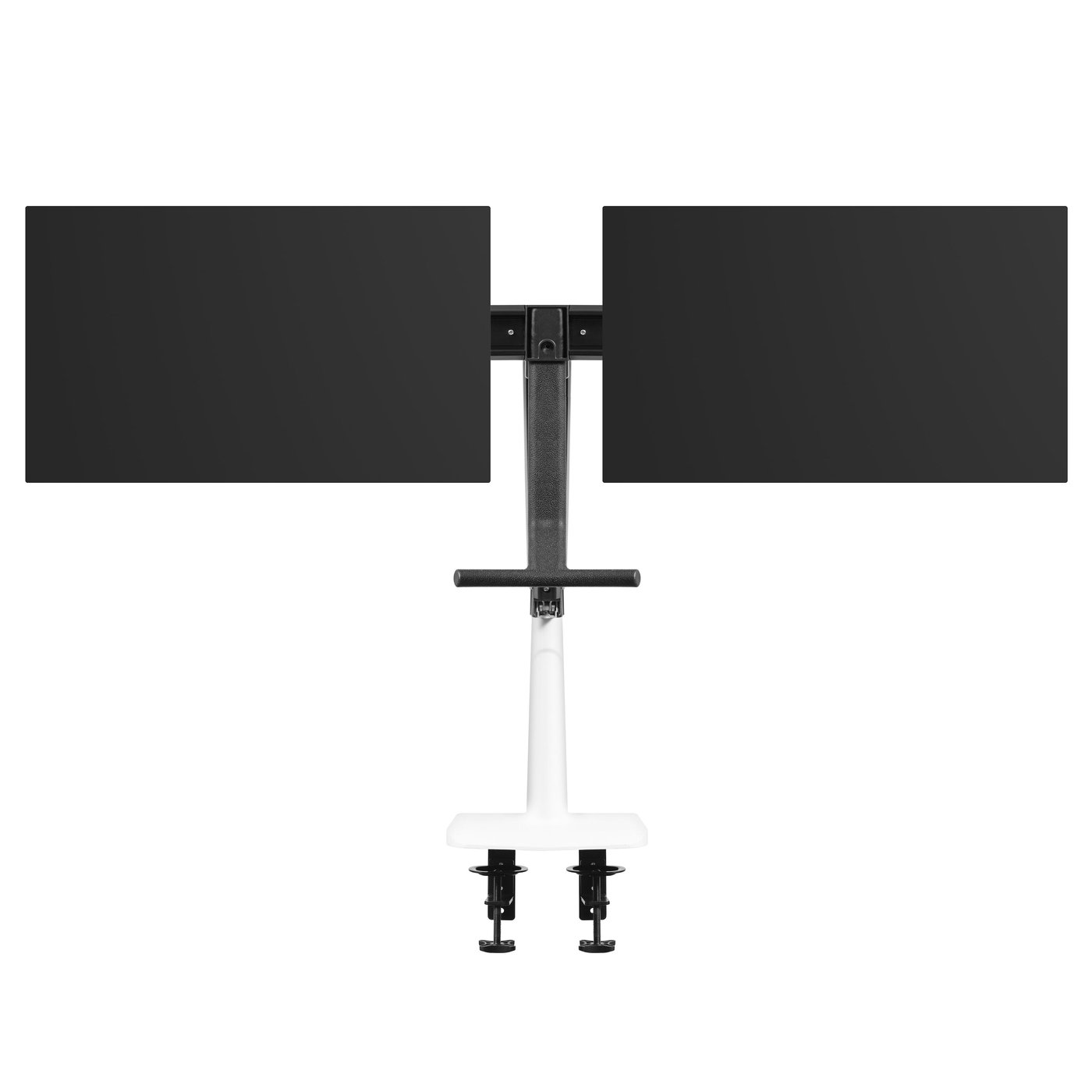 Plexgear Gasfjädrat skärmfäste för 2 skärmar 15-27”