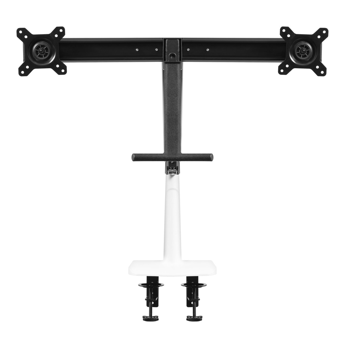 Plexgear Gasfjädrat skärmfäste för 2 skärmar 15-27”