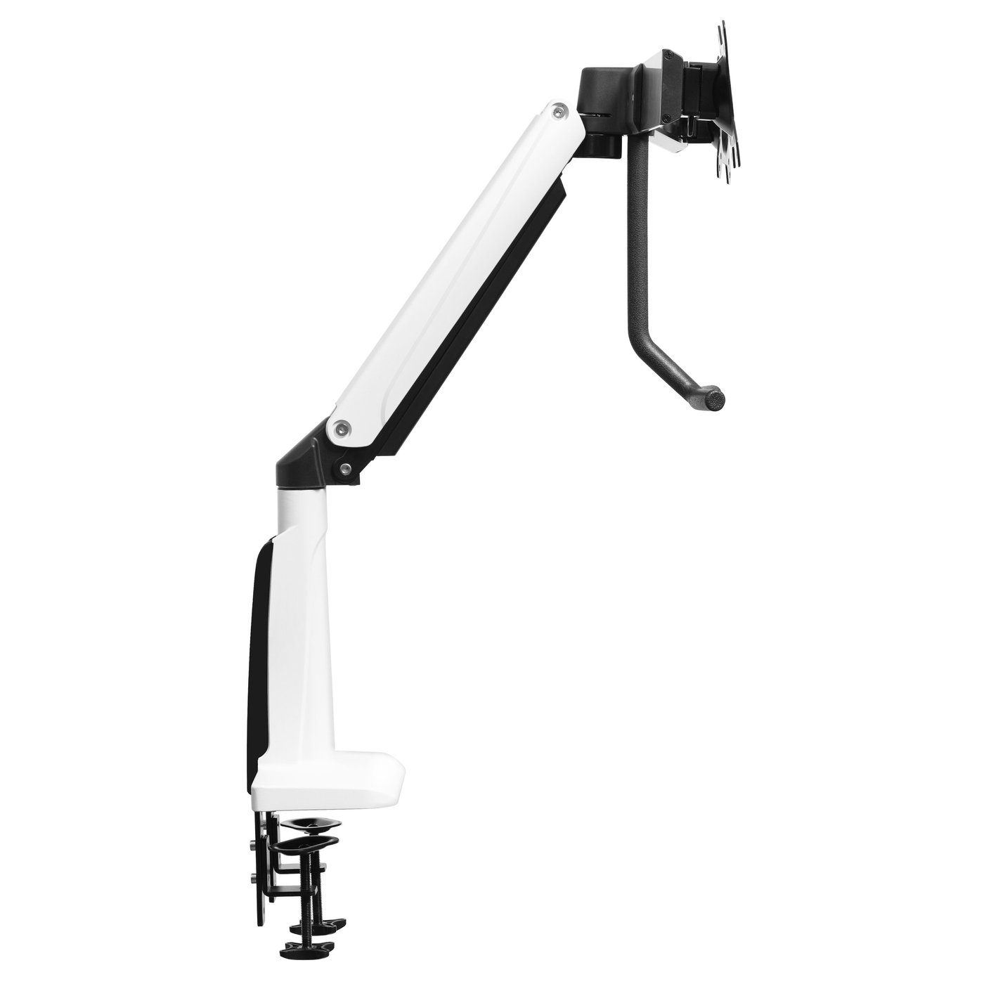 Plexgear Gasfjädrat skärmfäste för 2 skärmar 15-27”