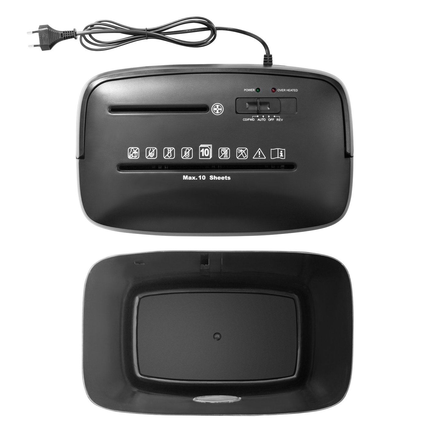 Luxorparts Kraftig makuleringsmaskin A4