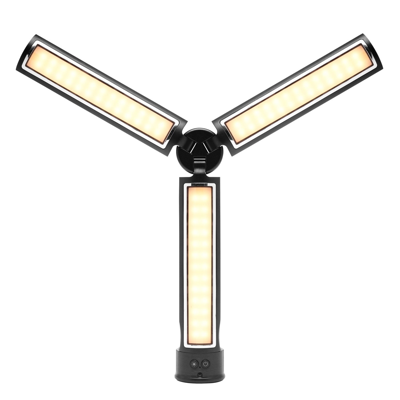 Linocell Vikbar videolampa med fjärrkontroll