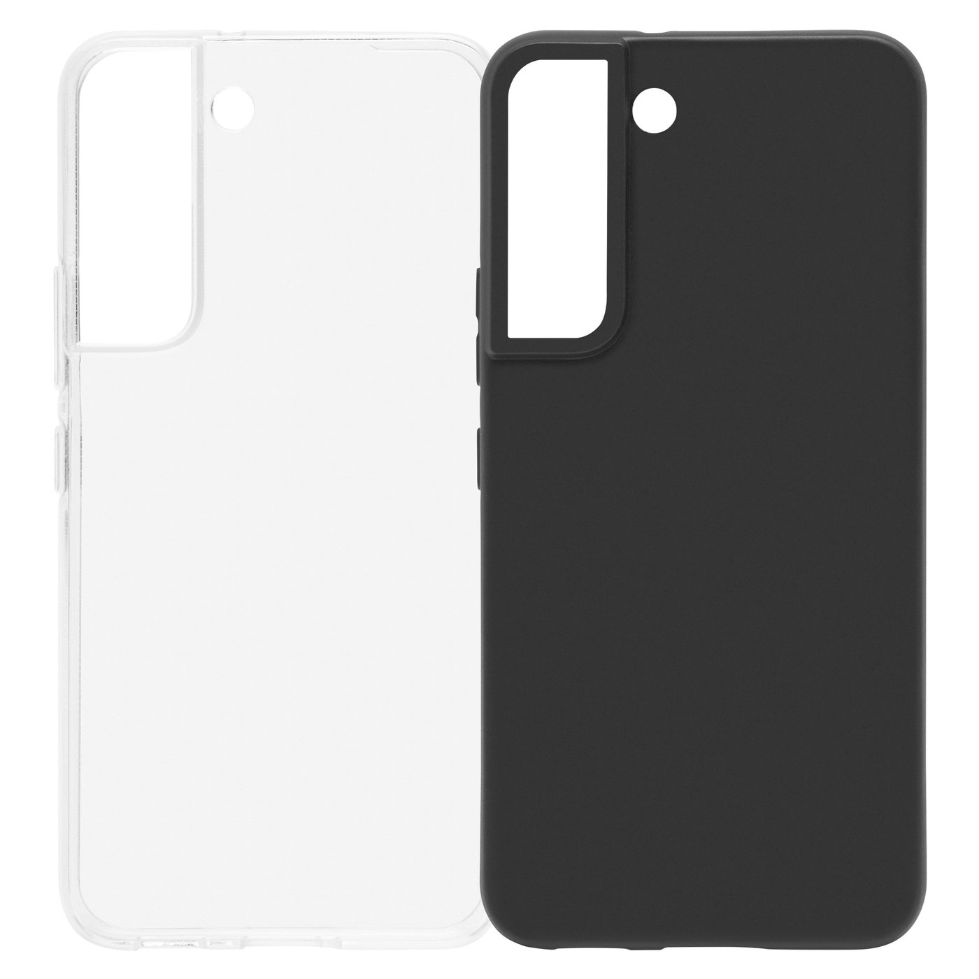 Linocell Second skin Mobildeksel for Galaxy S22 Svart