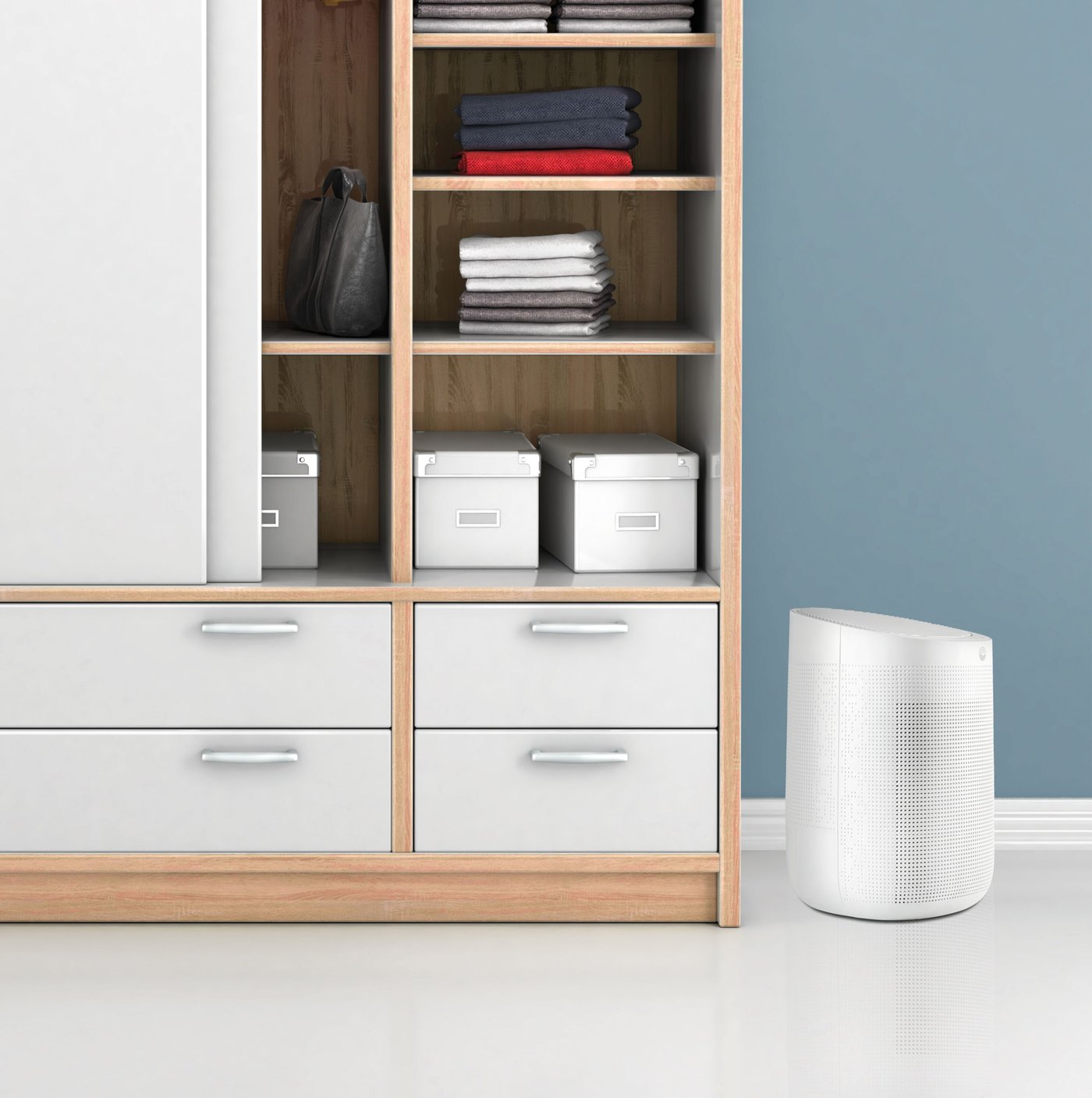 Cleverio AD100 Kompakt avfukter med HEPA-filter