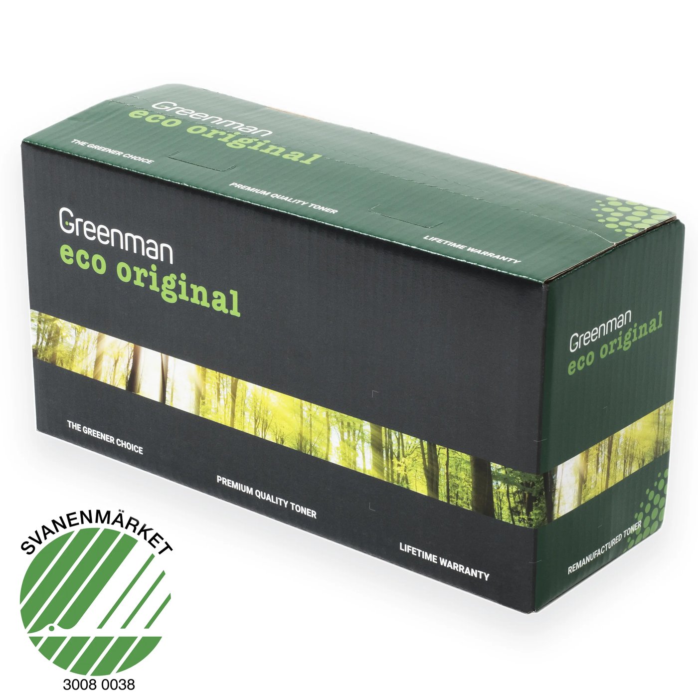 Greenman Toner motsvarar Samsung D1042S Svart