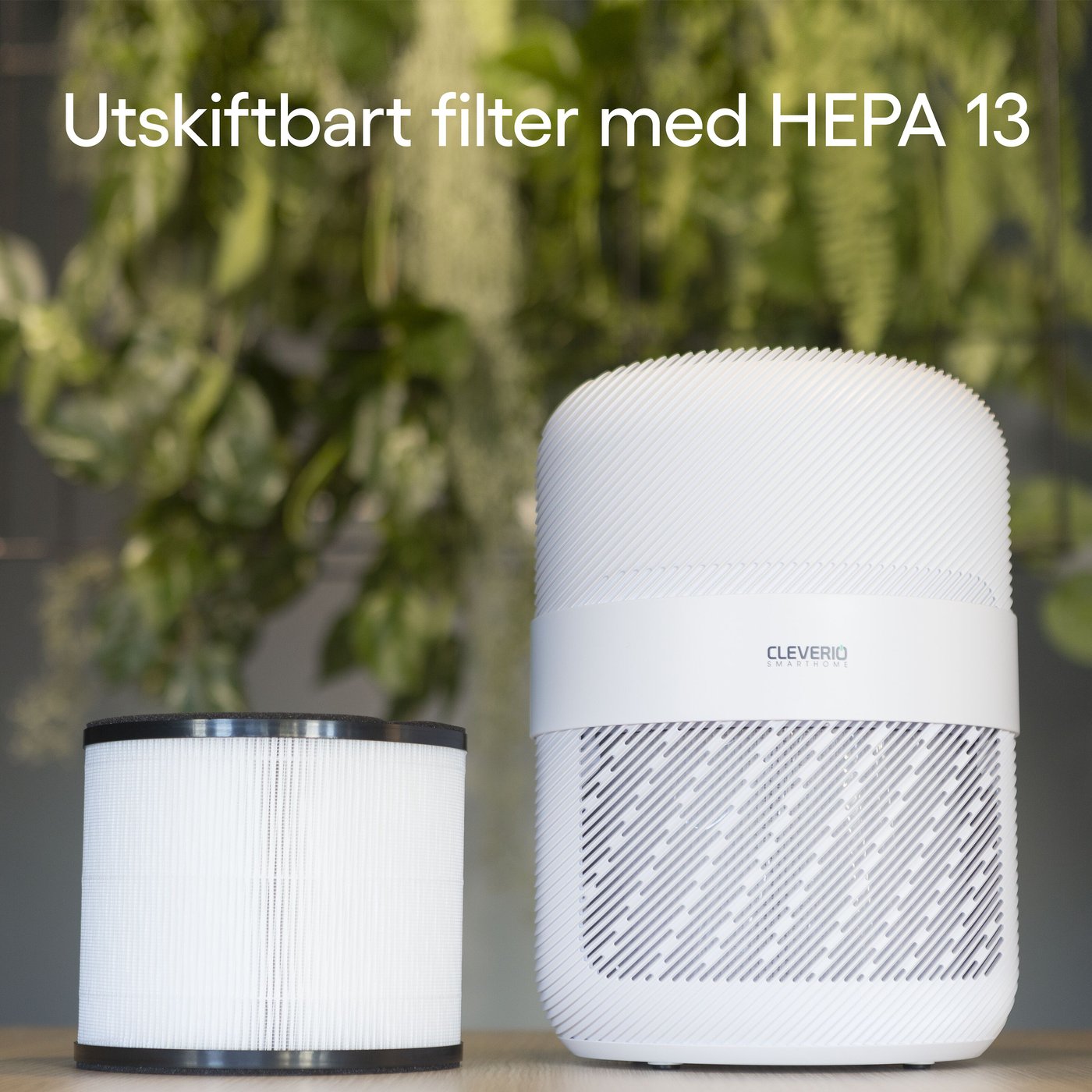 Cleverio Air Purifier Appstyrt luftrenser