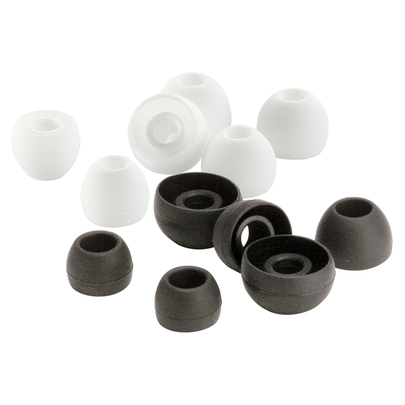 Ekstra øreplugger 3 par Svart