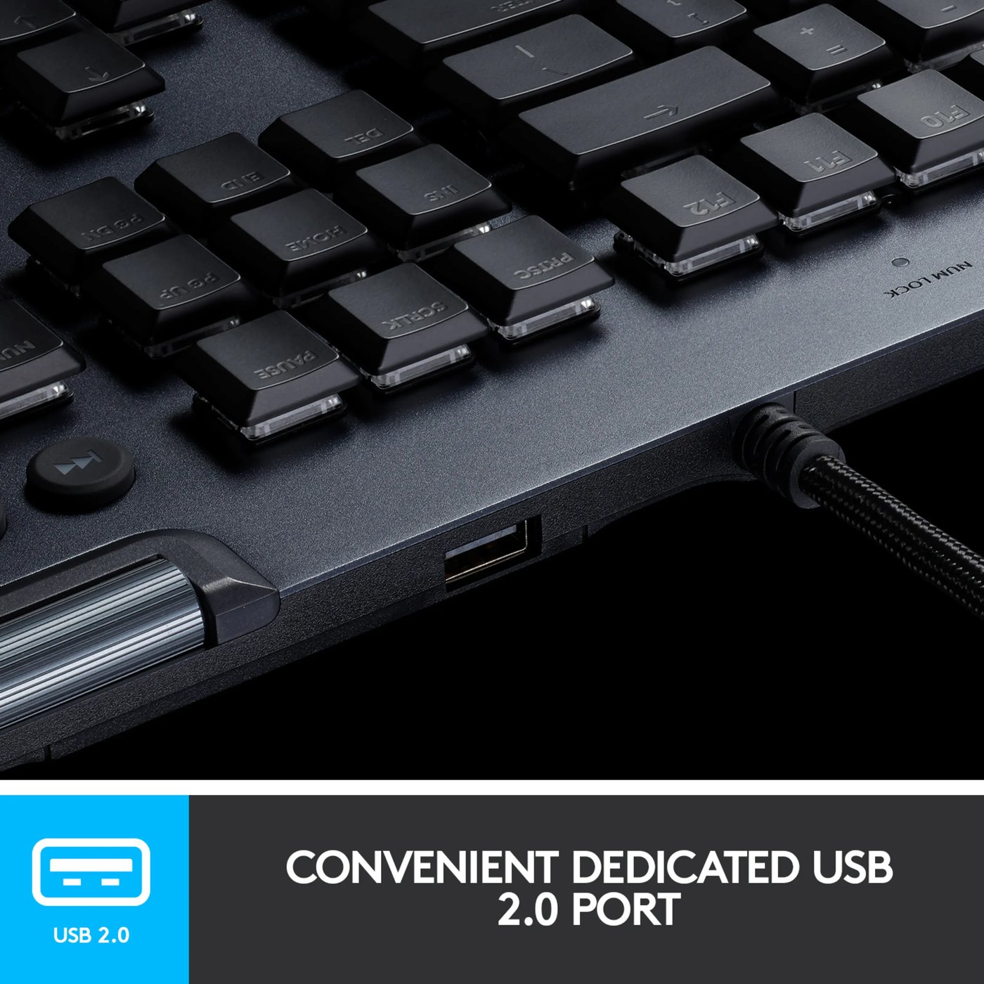 Logitech G 815 Mekanisk tastatur GL Clicky