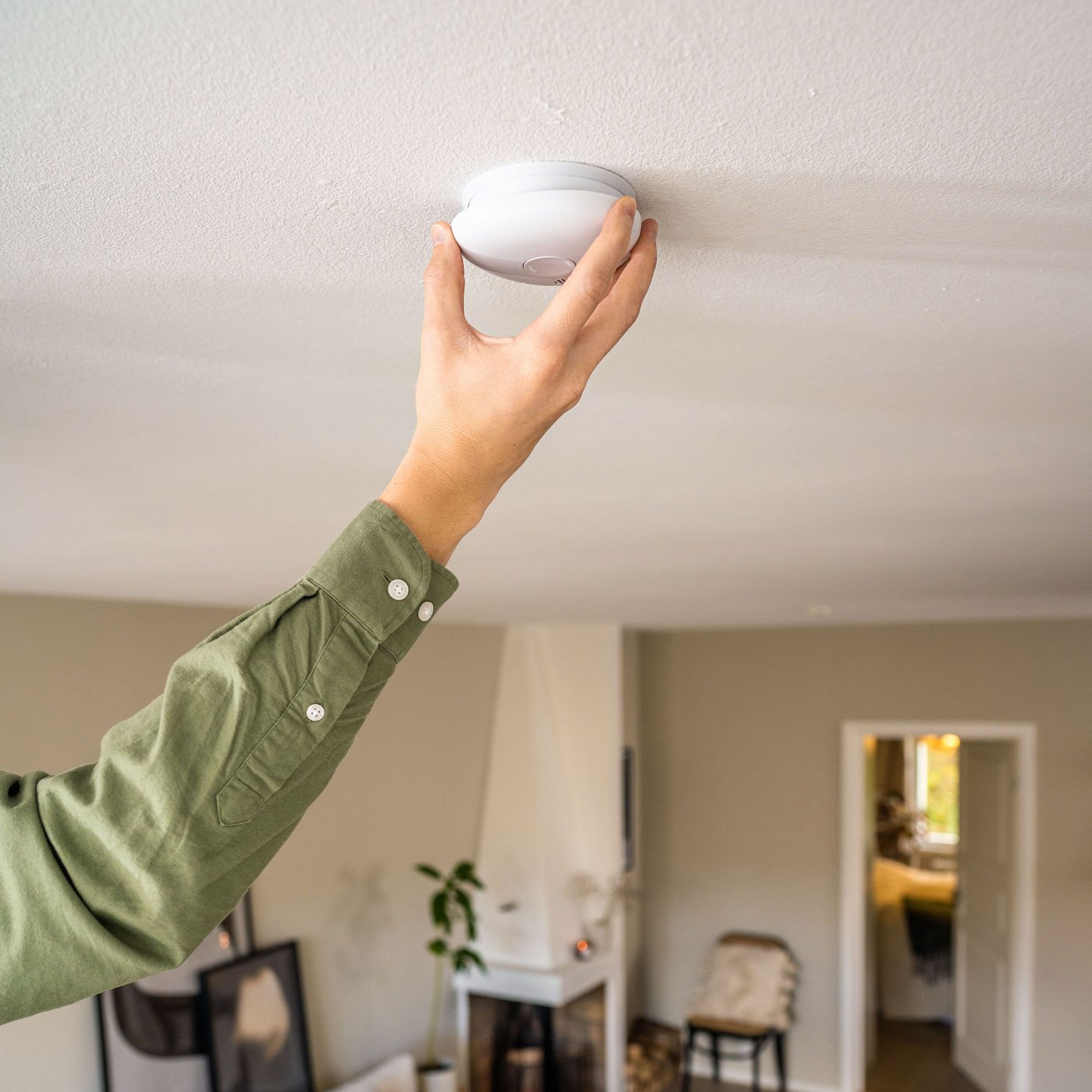 Housegard Pebble 10 Optisk brandvarnare