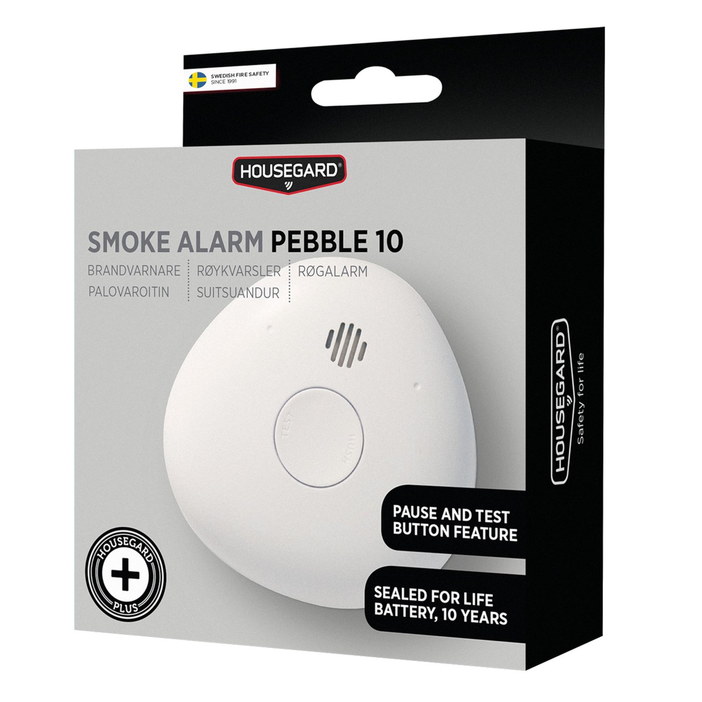 Housegard Pebble 10 Optisk brandvarnare