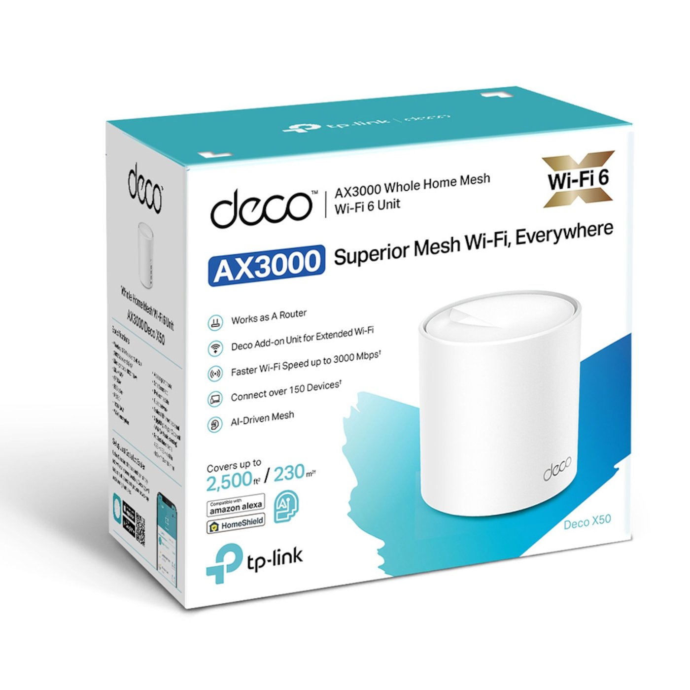 TP-link Deco X50 AX3000 1-pk.