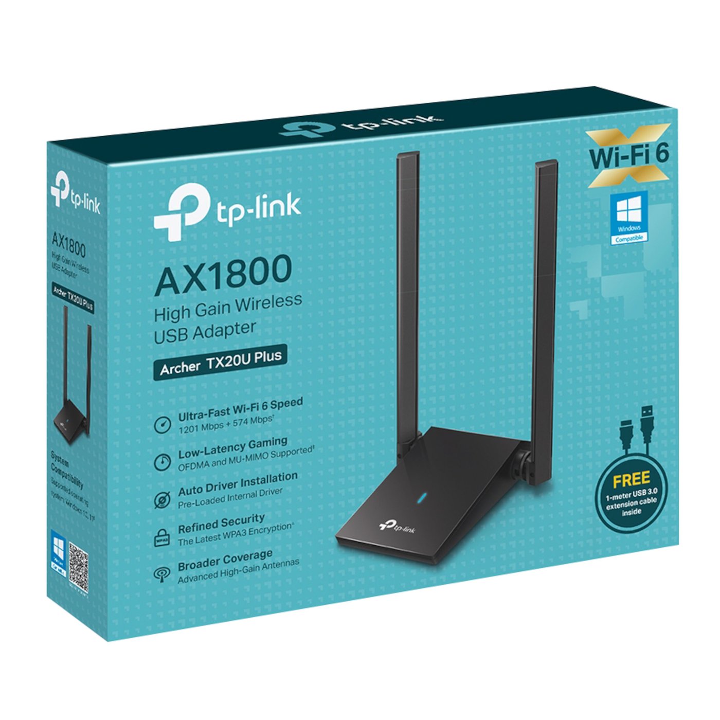 TP-link Archer TX20U Plus Nätverkskort AX1800