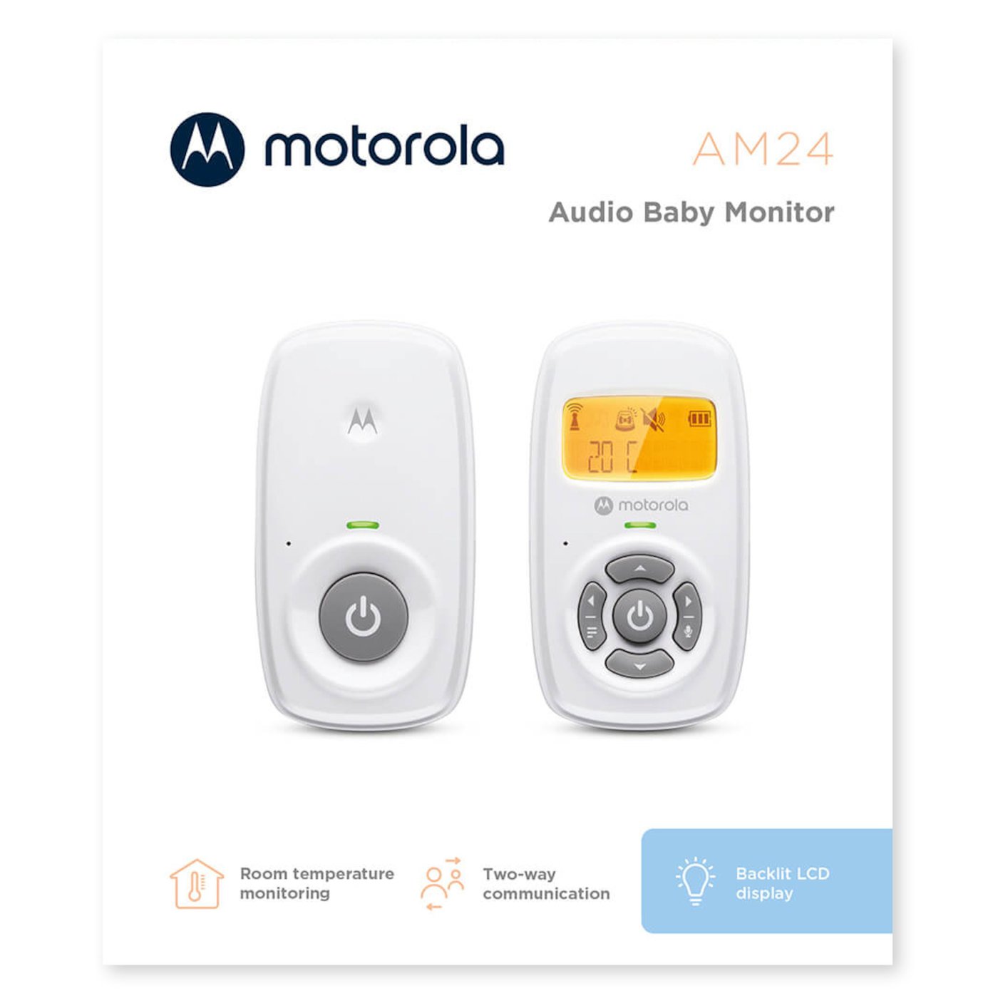 Motorola AM24 Babycall via lydopptak
