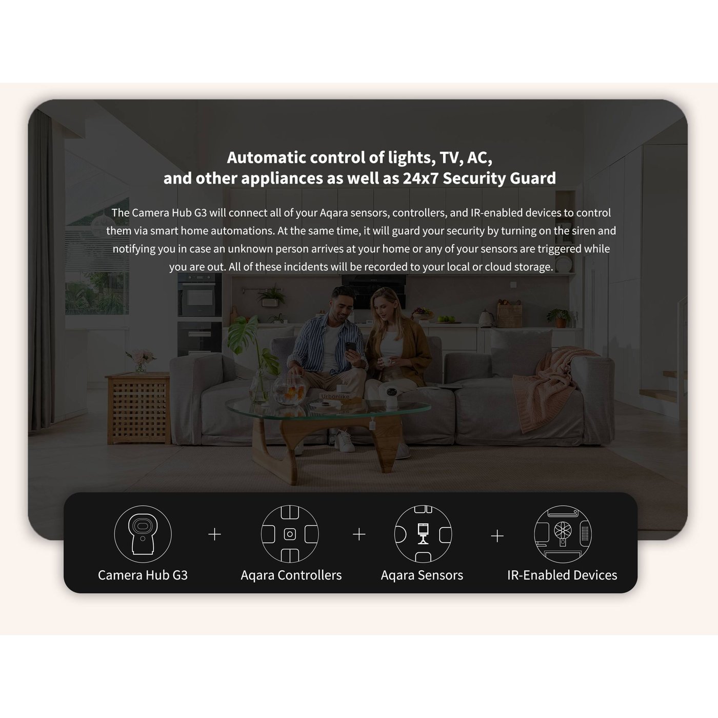 Aqara Camera Hub G3 Overvåkingskamera