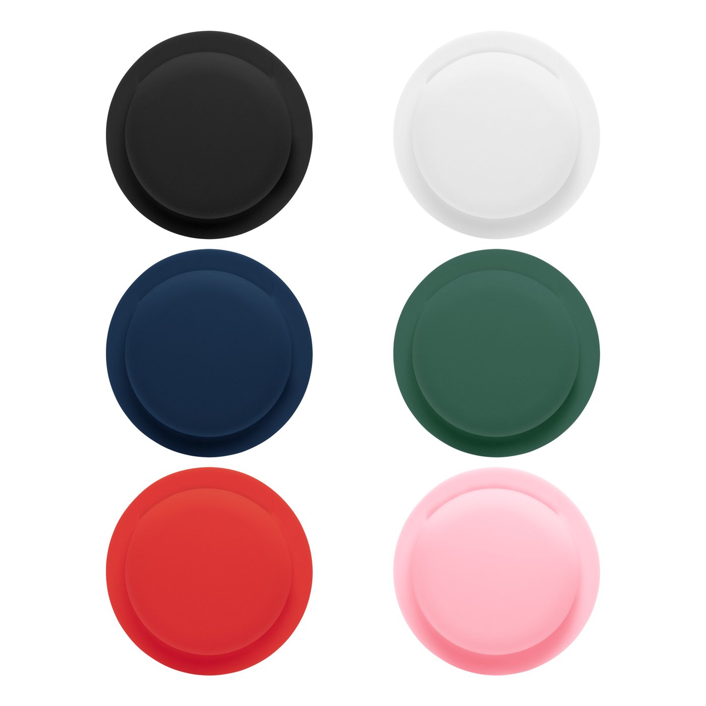 Linocell Selvklebende etui til Apple AirTag Svart