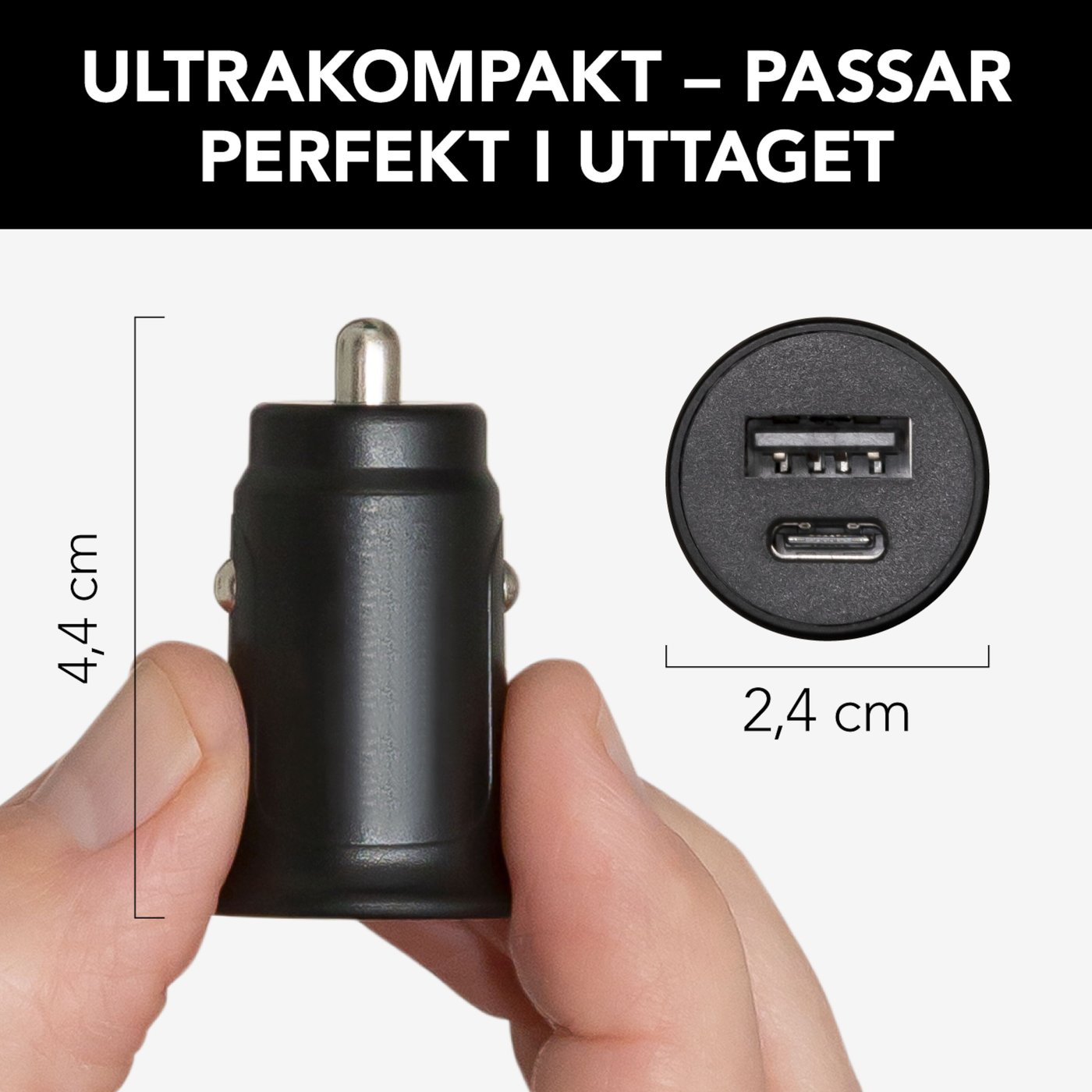 Linocell billaddare med snabbladdning