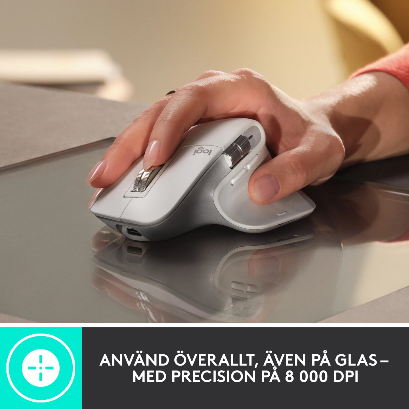 Logitech Mx Master 3s Trådlös datormus Graphite