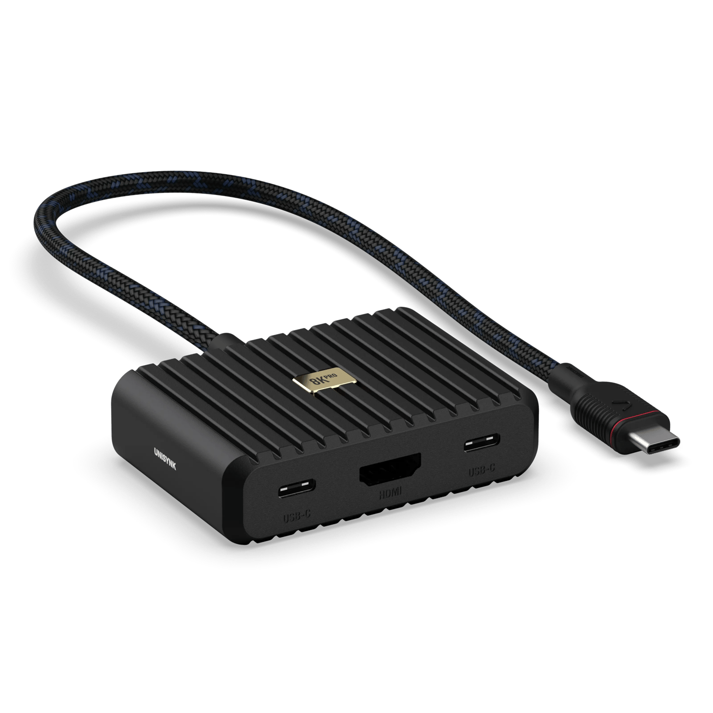 Unisynk USB-C-Hub 5 porter 8K
