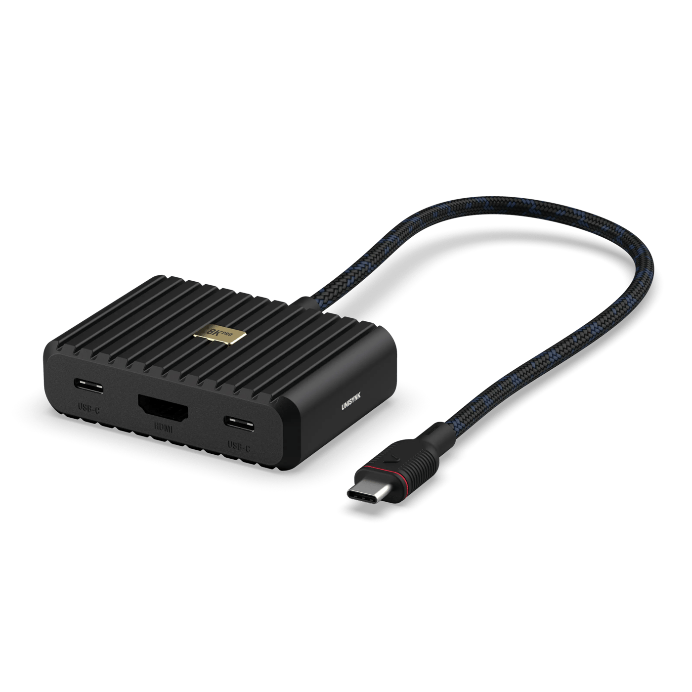 Unisynk USB-C-Hub 5 porter 8K