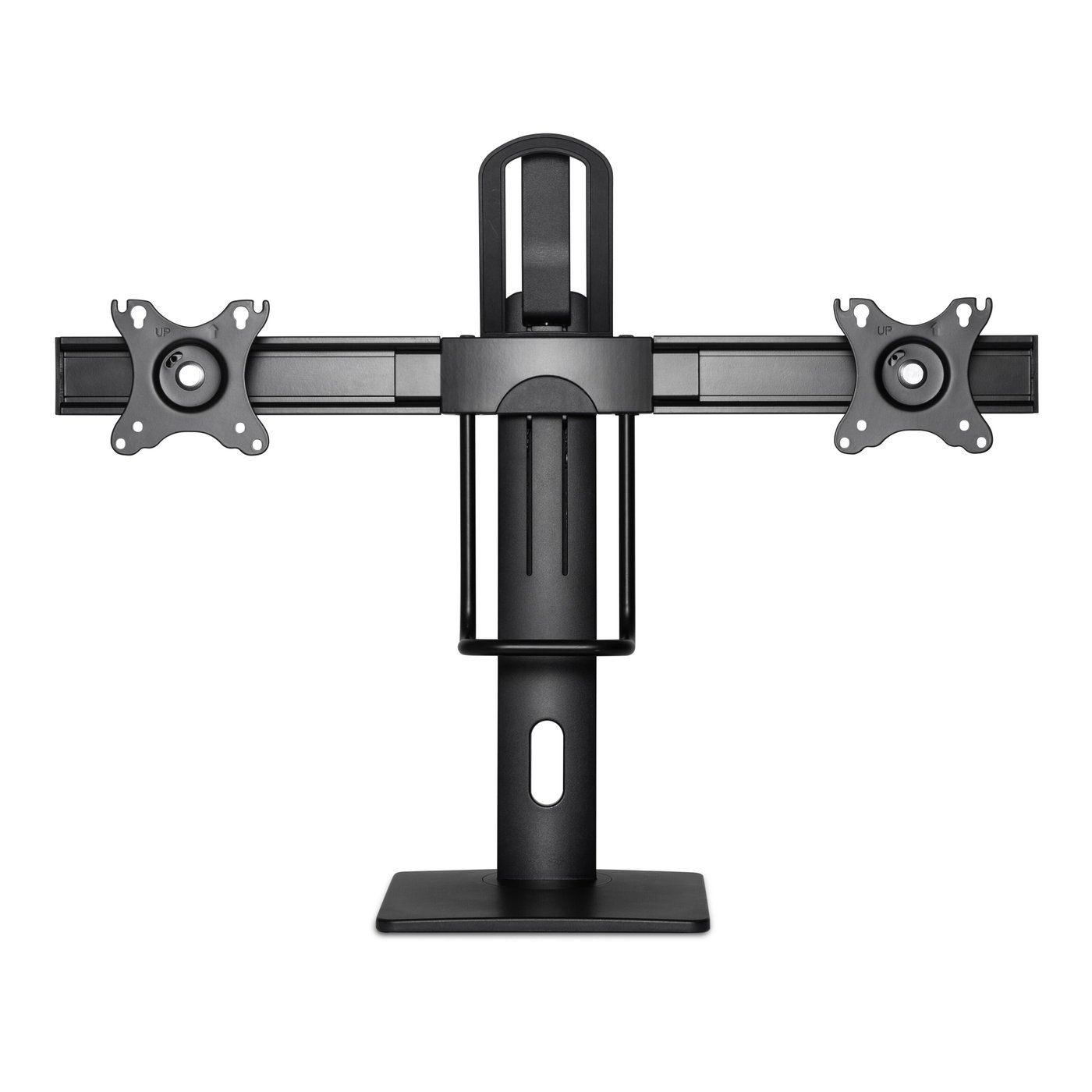 Plexgear Justerbart skärmstativ för 2 skärmar 17-27”