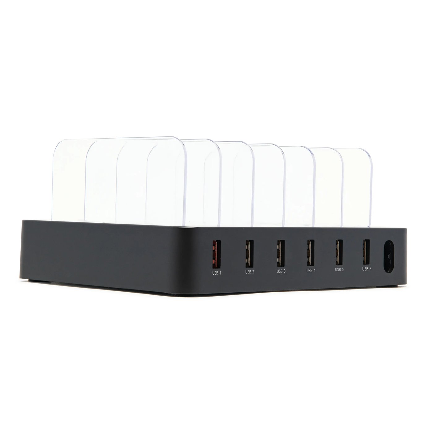 Linocell USB-ladestasjon med stativfunksjon 6 porter