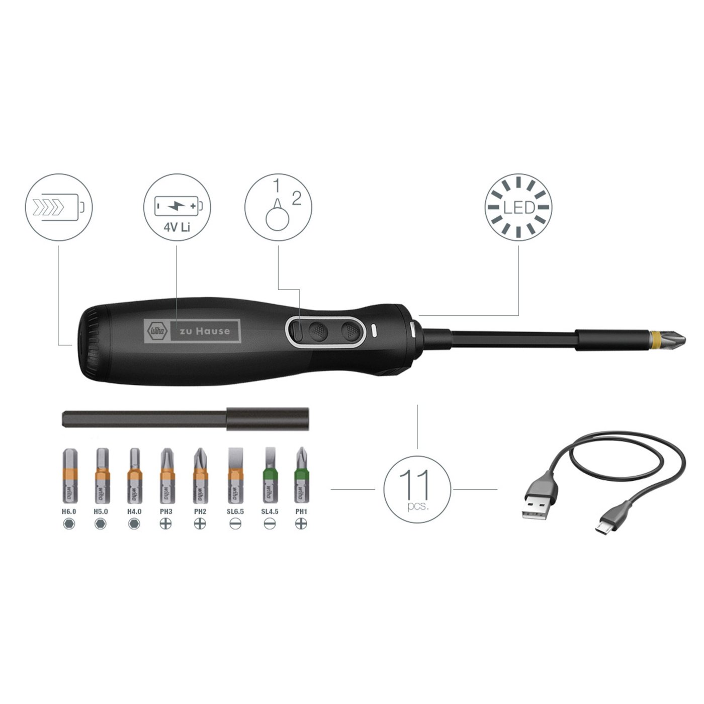 Zai Hause Elektrisk skrujern