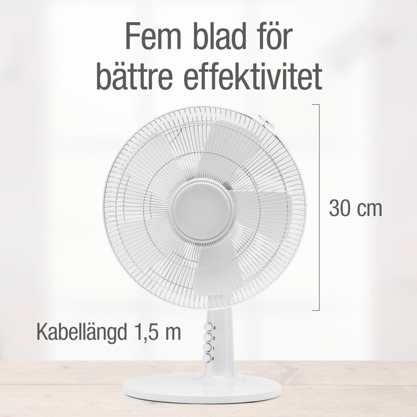 Rubicson Bordsfläkt