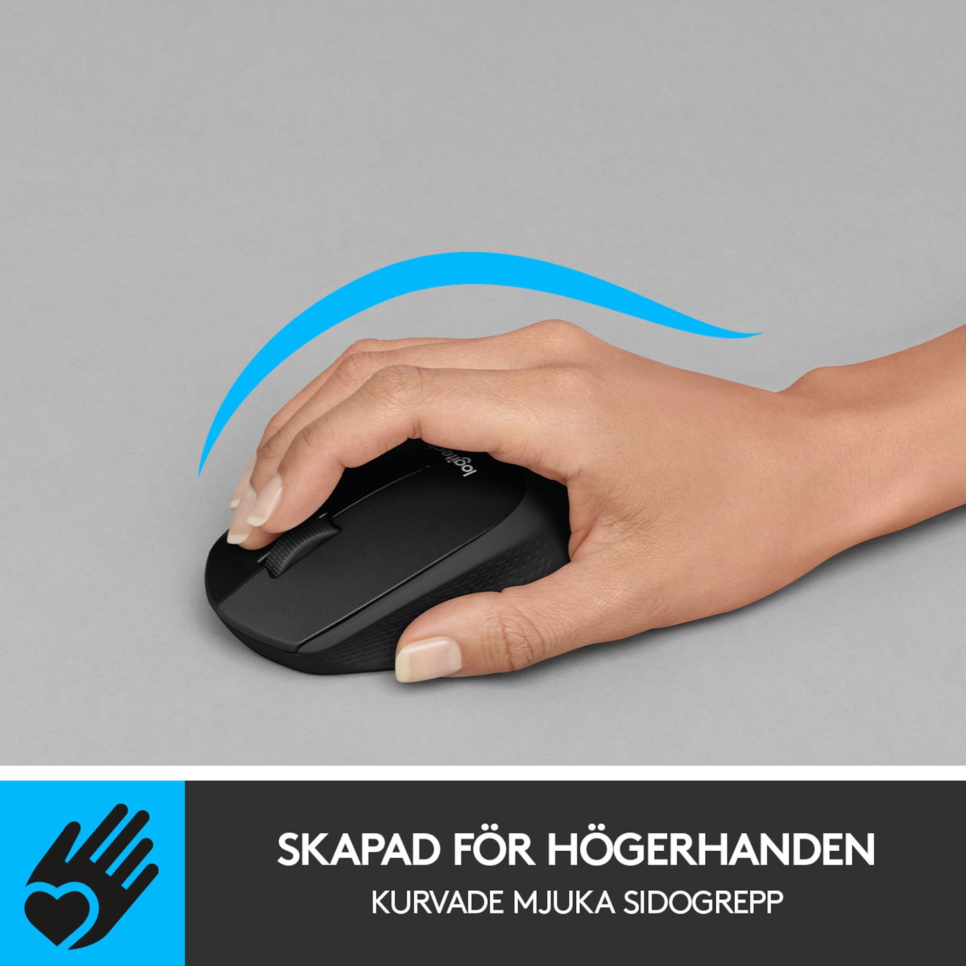 Logitech M330 Silent Tyst trådlös mus