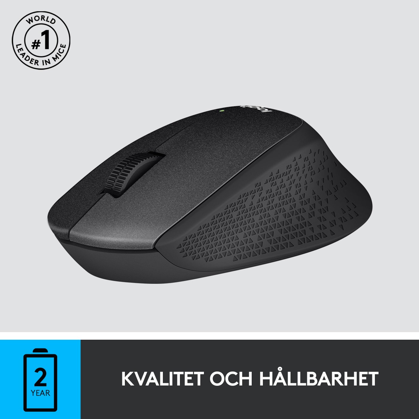 Logitech M330 Silent Tyst trådlös mus