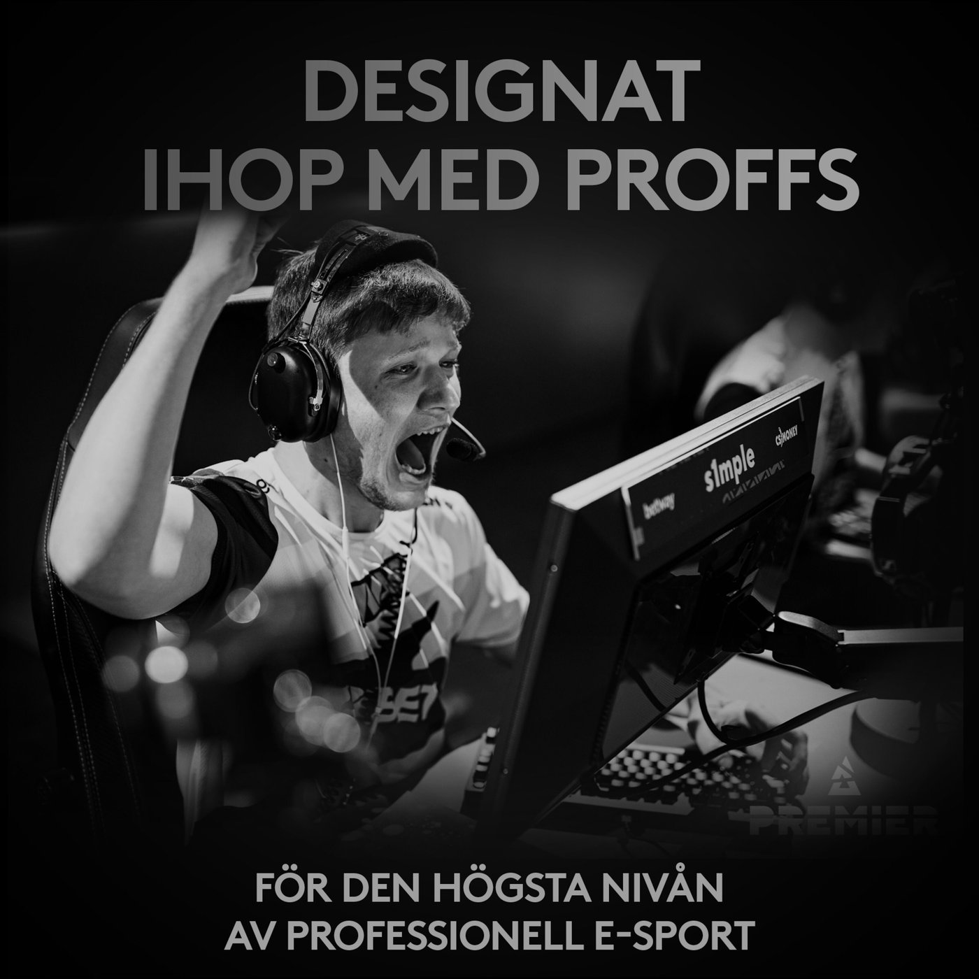 Logitech G Pro X Superlight Trådlös gaming-mus Svart