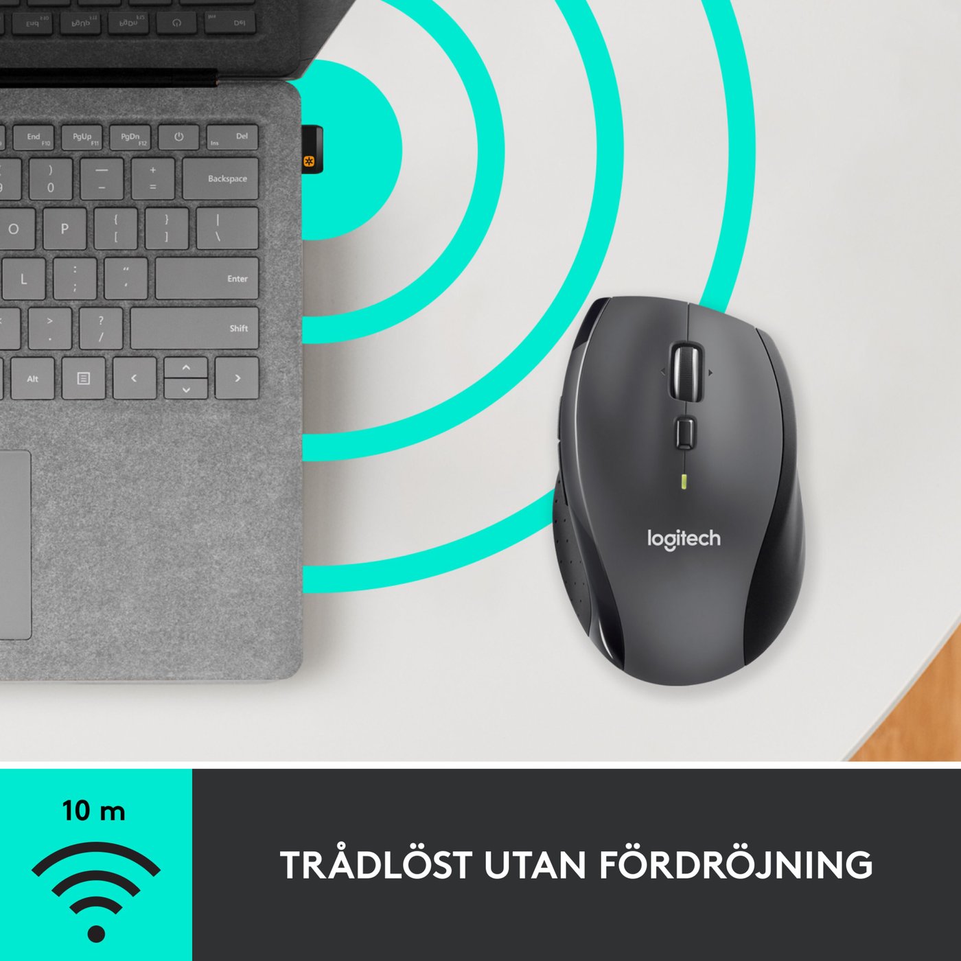 Logitech M705 Trådlös datormus