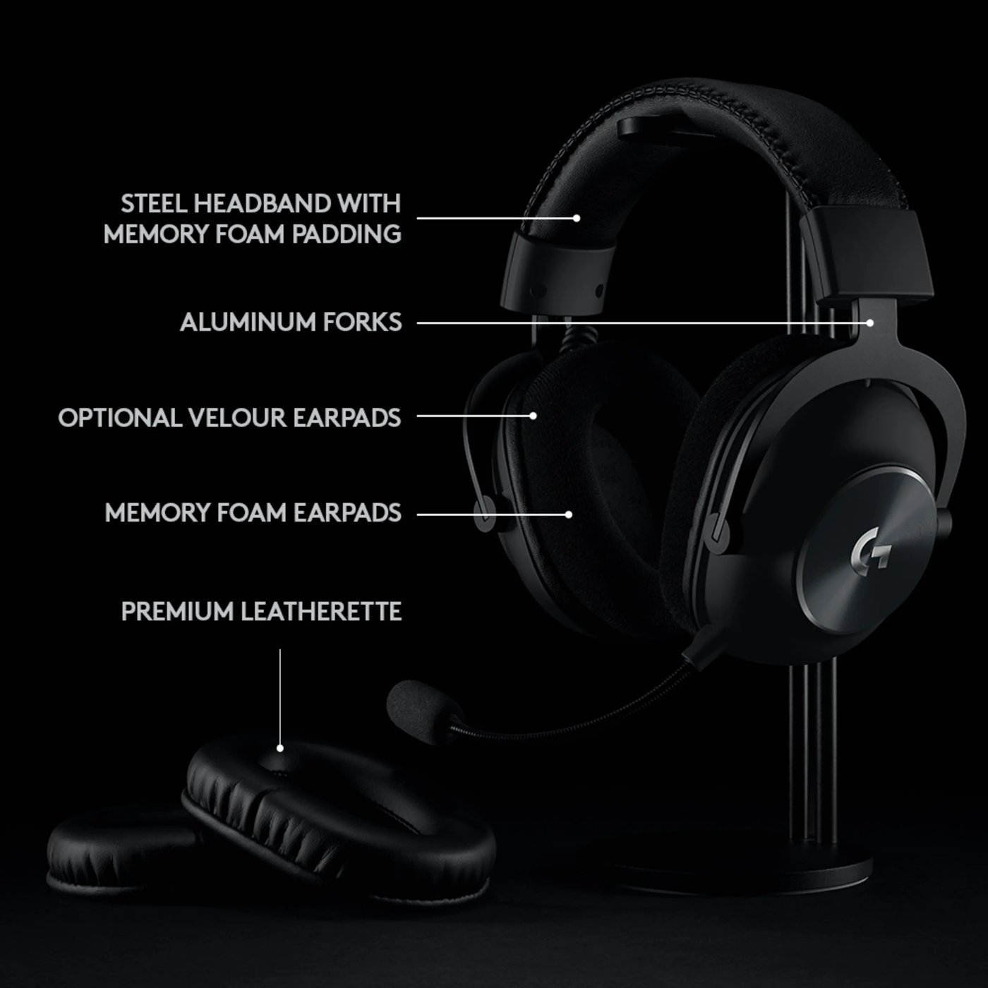 Logitech G Pro X Wireless Trådløst gamingheadset