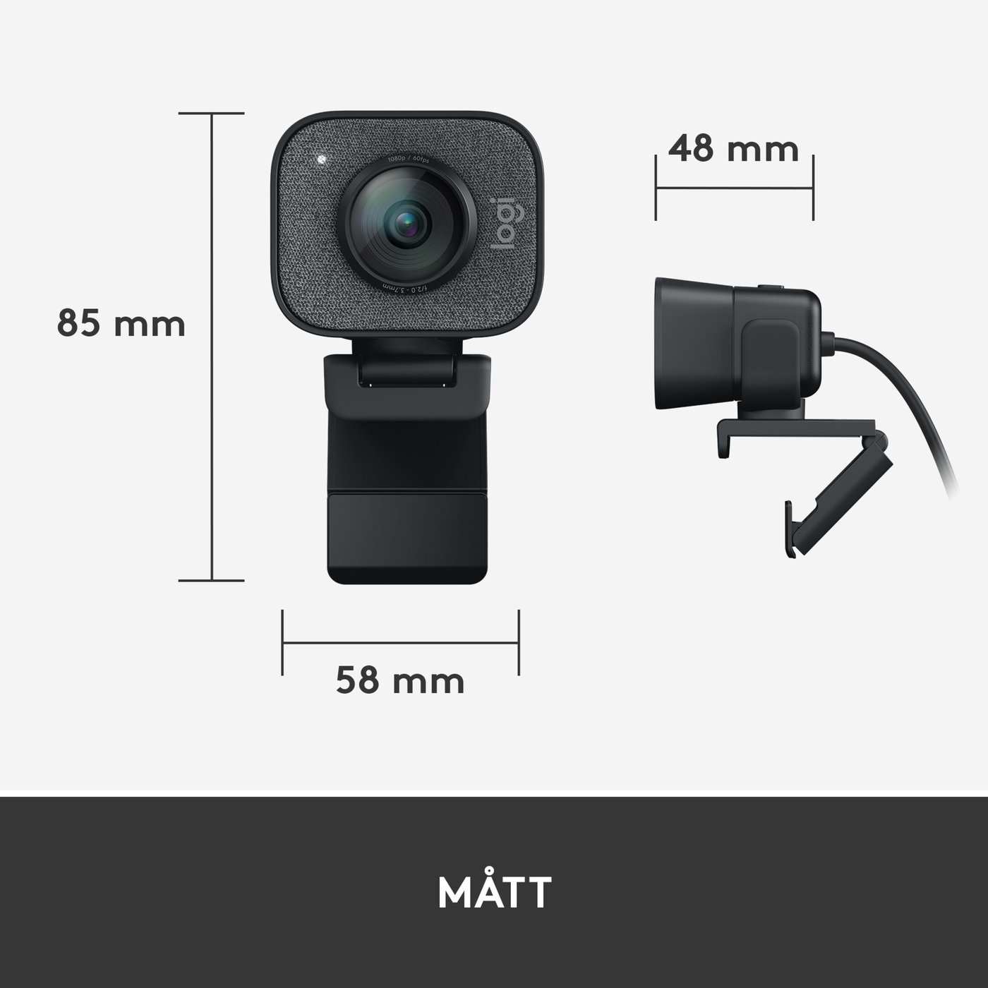 Logitech C Streamcam webbkamera