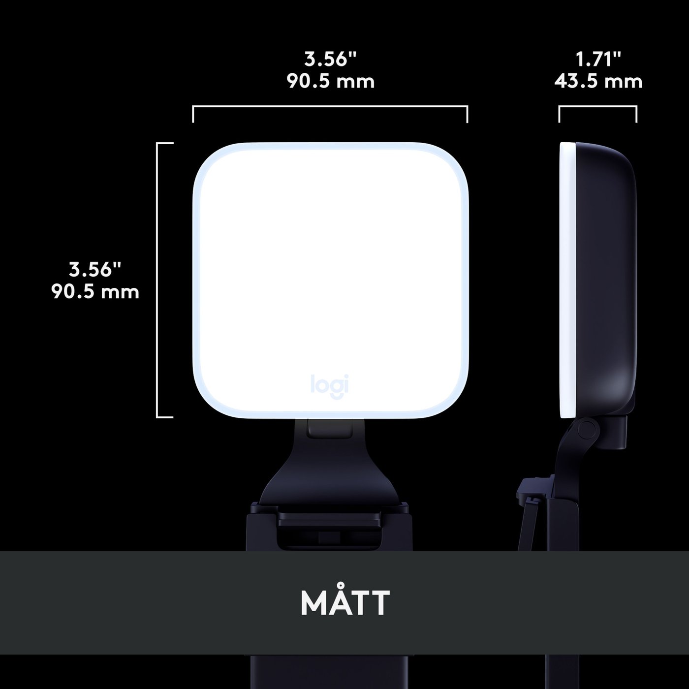 Logitech C Litra Glow Streamingbelysning