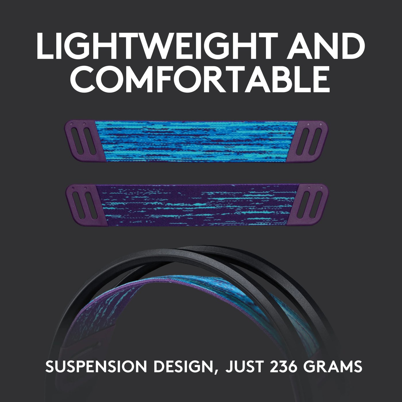 Logitech G 535 Lightspeed Trådløst gamingheadset