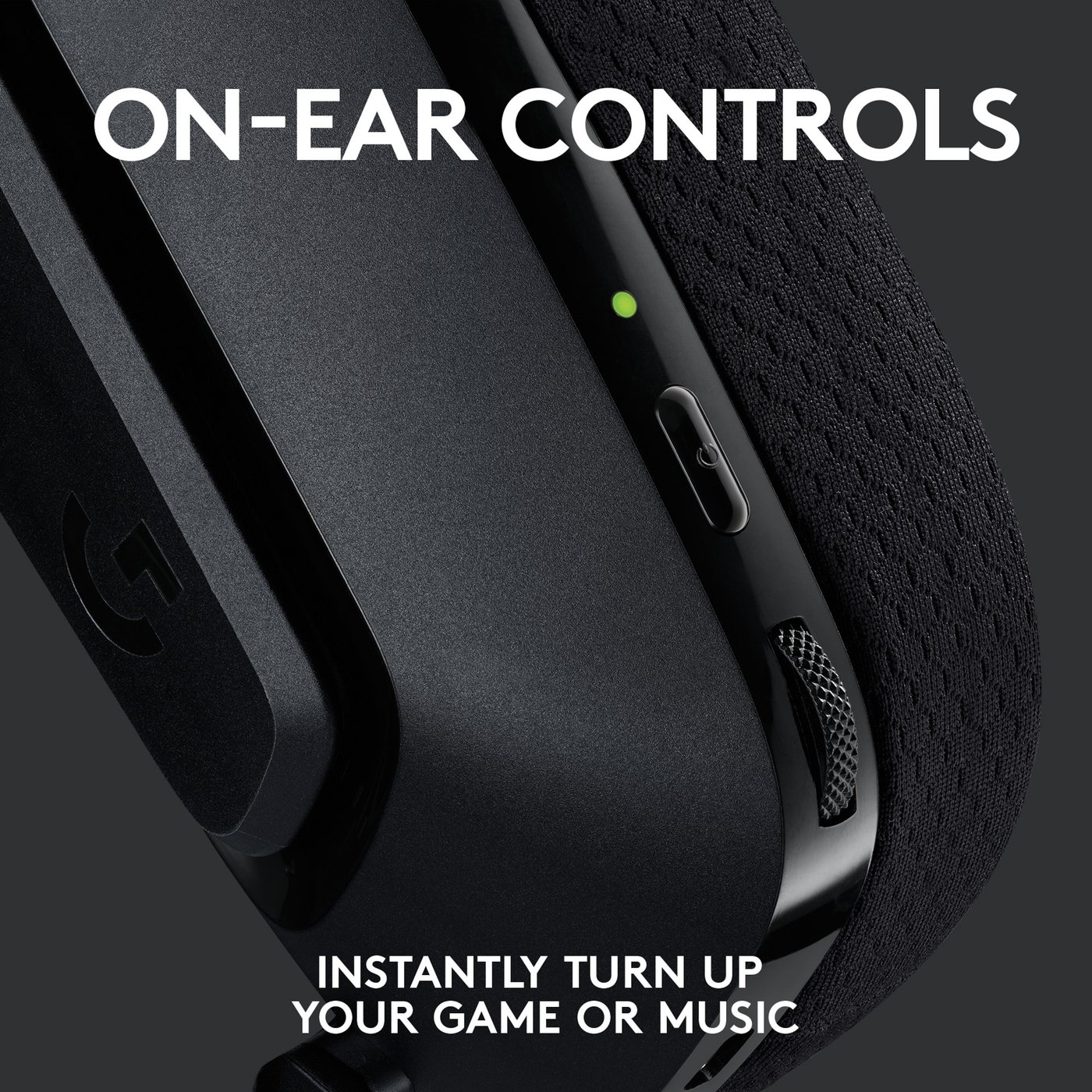 Logitech G 535 Lightspeed Trådløst gamingheadset