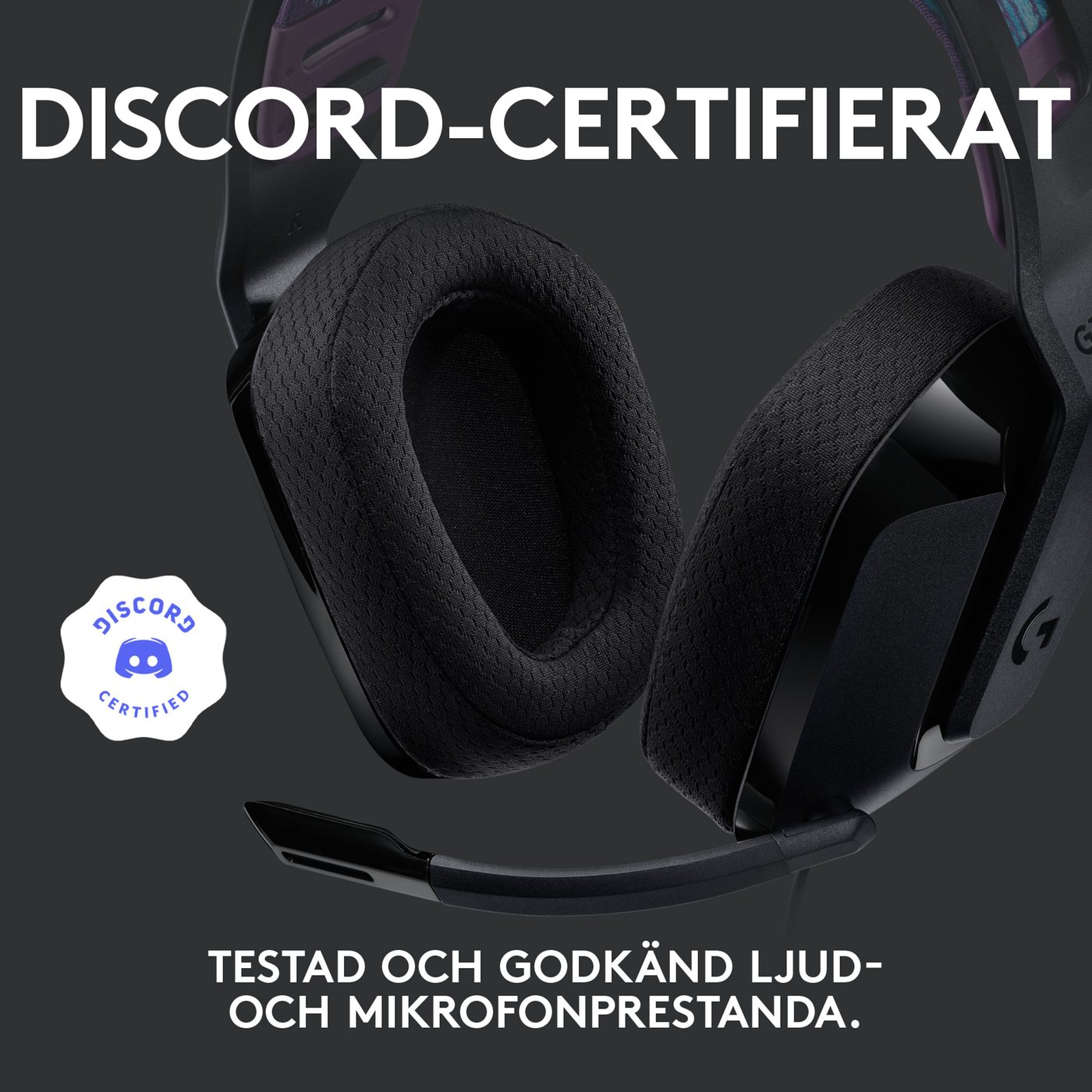 Logitech G 535 Lightspeed Trådlöst gamingheadset