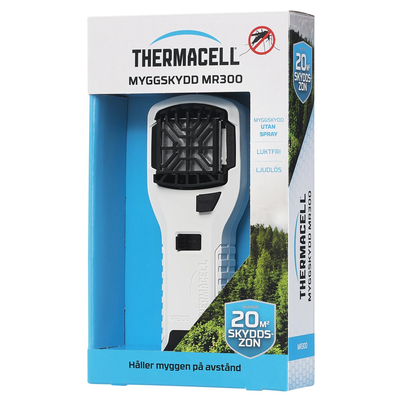 Thermacell MR300 Portabelt myggskydd Vit