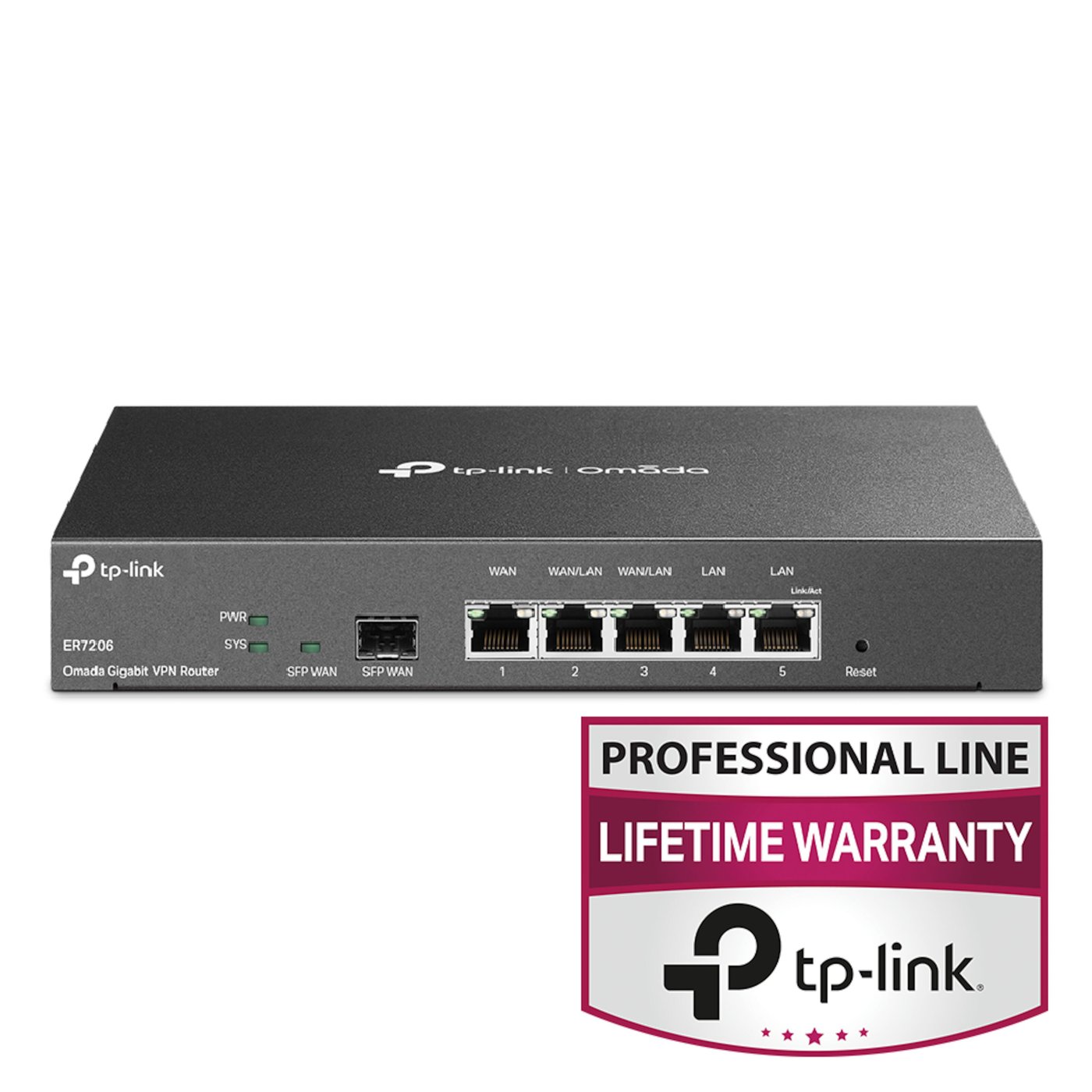 TP-link ER7206 (TL-ER7206) Omada Gigabit VPN-ruter