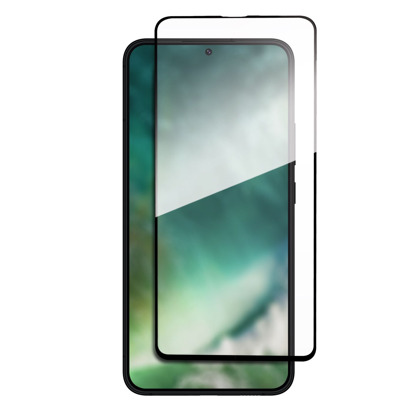 Xqisit Skärmskydd i glas för Galaxy S22 Curved