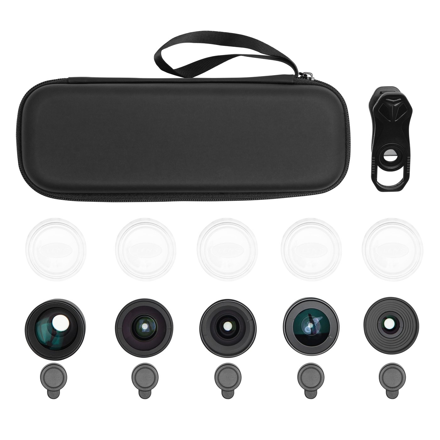 Linocell 5-i-1 Objektiv-kit mobilkamera