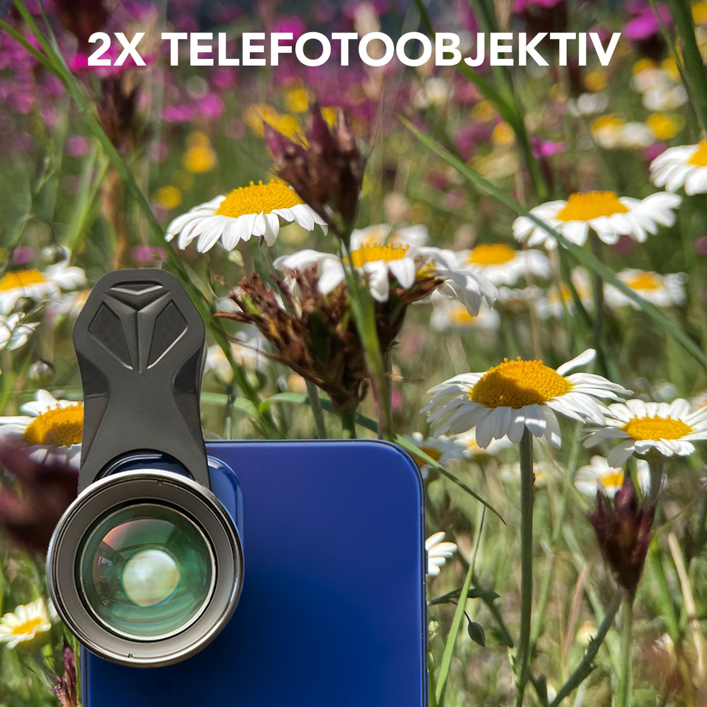 Linocell 5-i-1 Objektiv-kit for mobilkamera