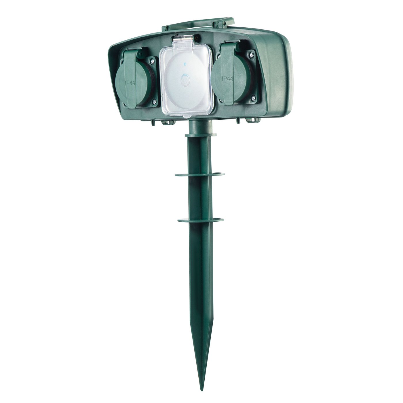 Cleverio GP100 Dubbel fjärrströmbrytare för utomhusbruk